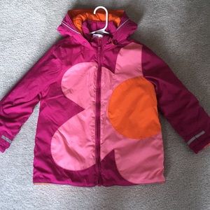 Hanna Andersson Winter Coat w/ detachable hood